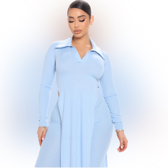 Go What You Need Legging Set | Light Blue - Picture 3 of 7